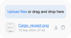 Toggle switch to enable weekly receipt reminders