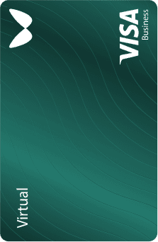 Visa card green